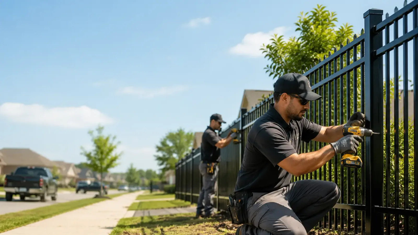 Metal Fence Installation in Hagerhill, KY